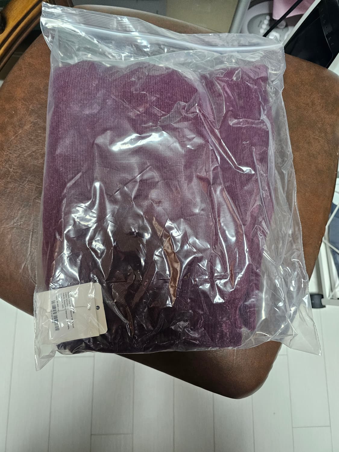 새상품 단종 스테디에브리웨어 울 캐시미어 니트 마룬 3사이즈 상품이미지1