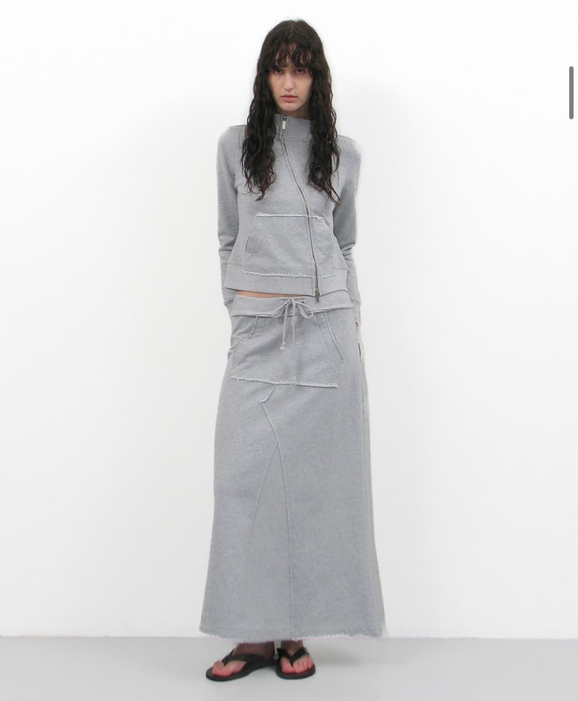 파르티멘토 컷오프 92 언발란스드 트랙직업 - 멜란지 상품이미지1