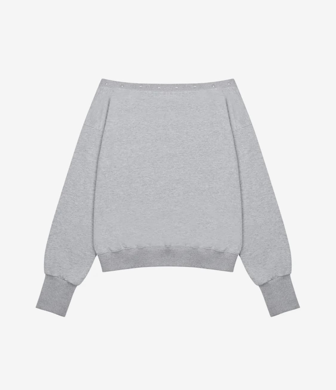 러브이즈트루 GT ONE SHOULDER SWEATSHIRT(GRAY) 상품이미지3
