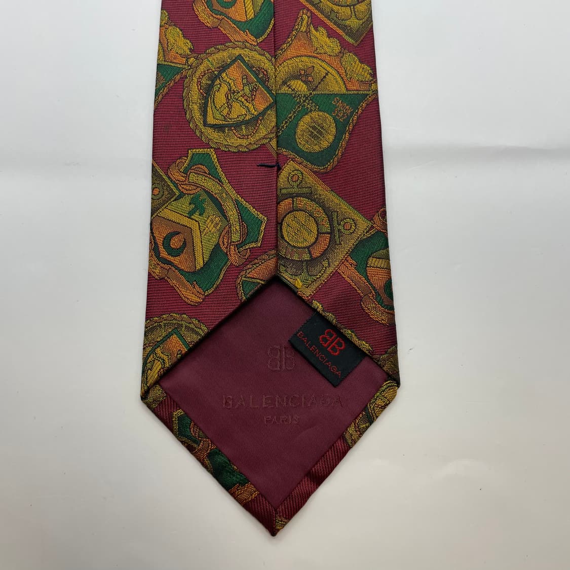 895) (BALENCIAGA) 발렌시아가 패턴 넥타이 상품이미지4