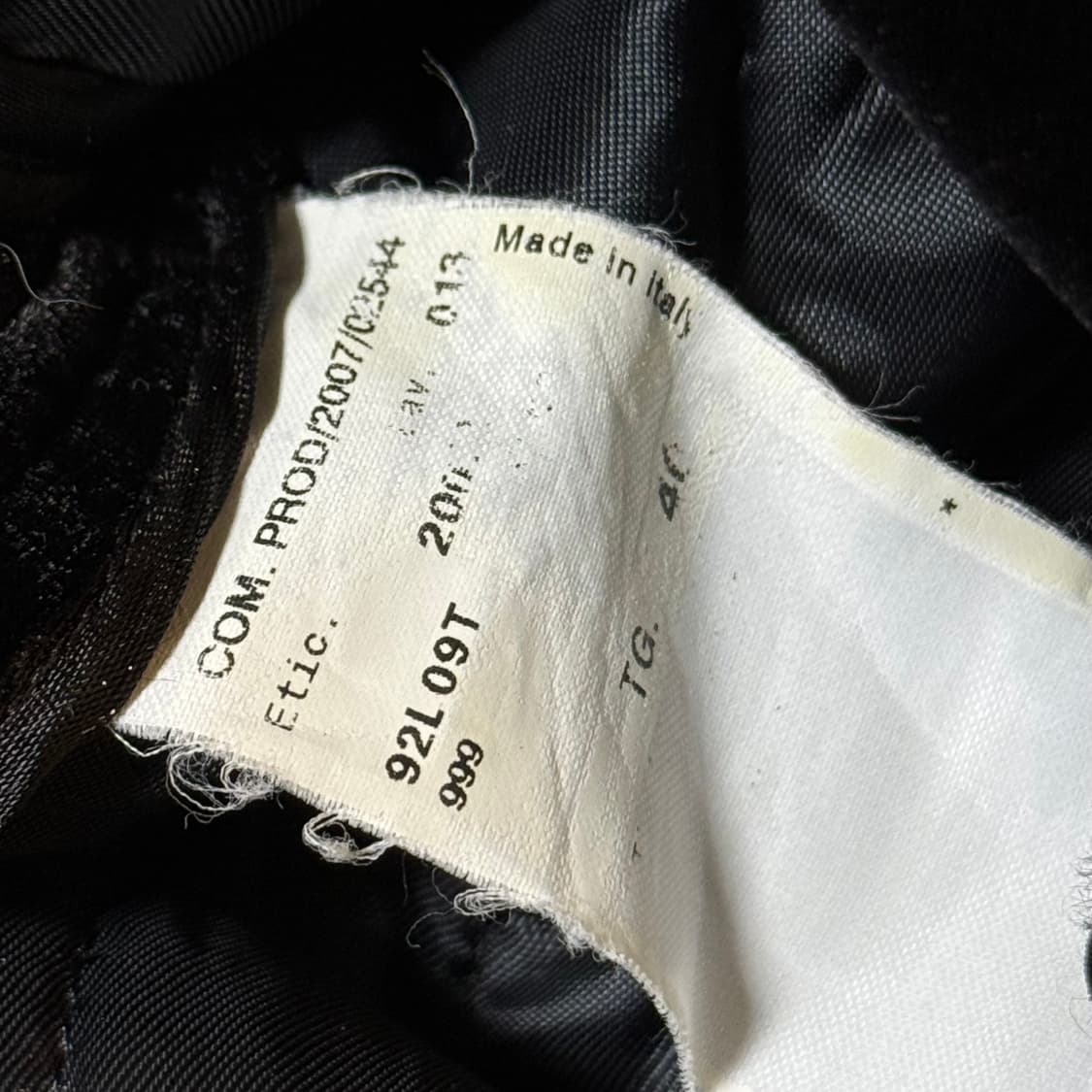 알마니 벨벳 코트 여성용 Made in Italy 상품이미지7