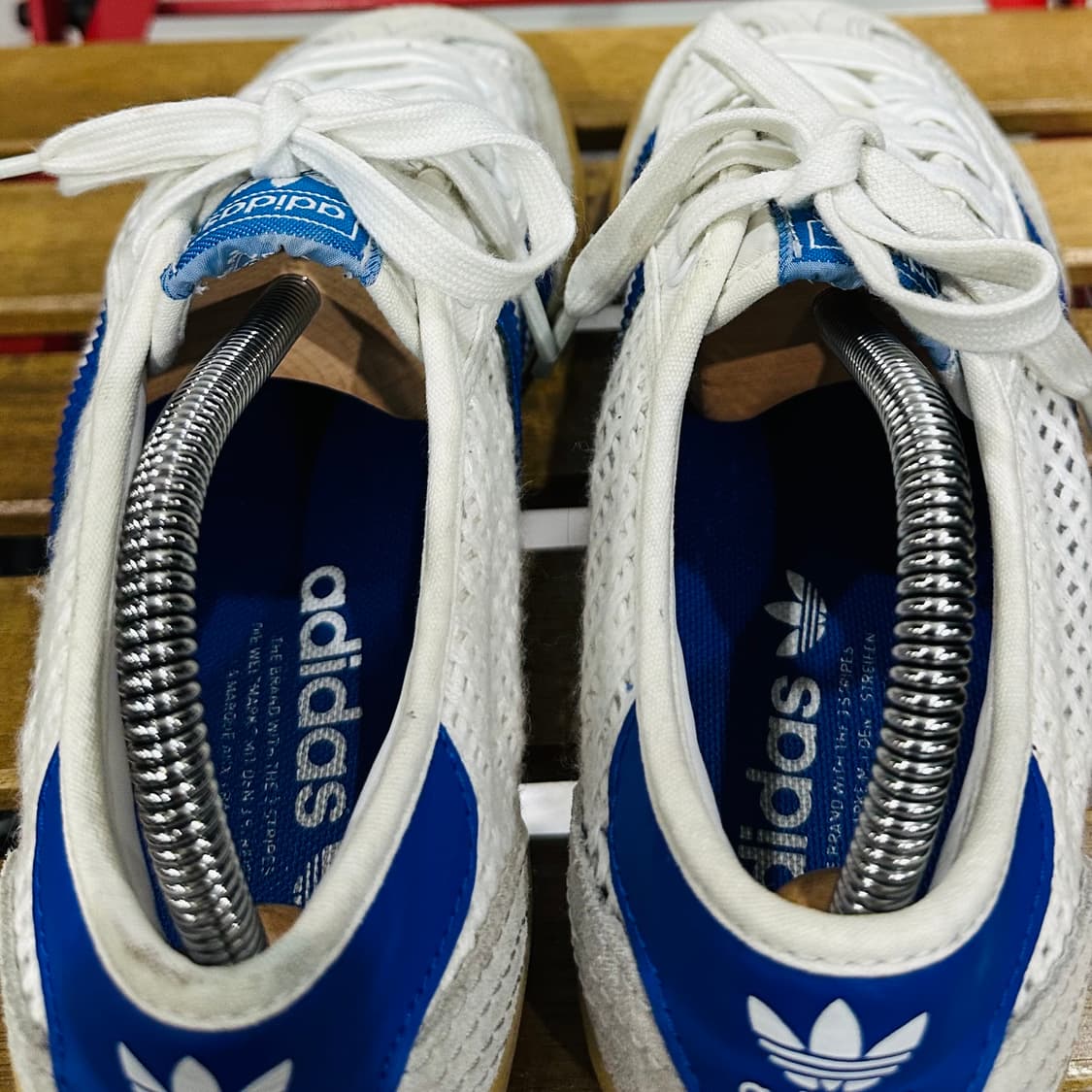 260) 아디다스 운동화 남성 남자 신발 티쉬테니스 화이트 상품이미지5