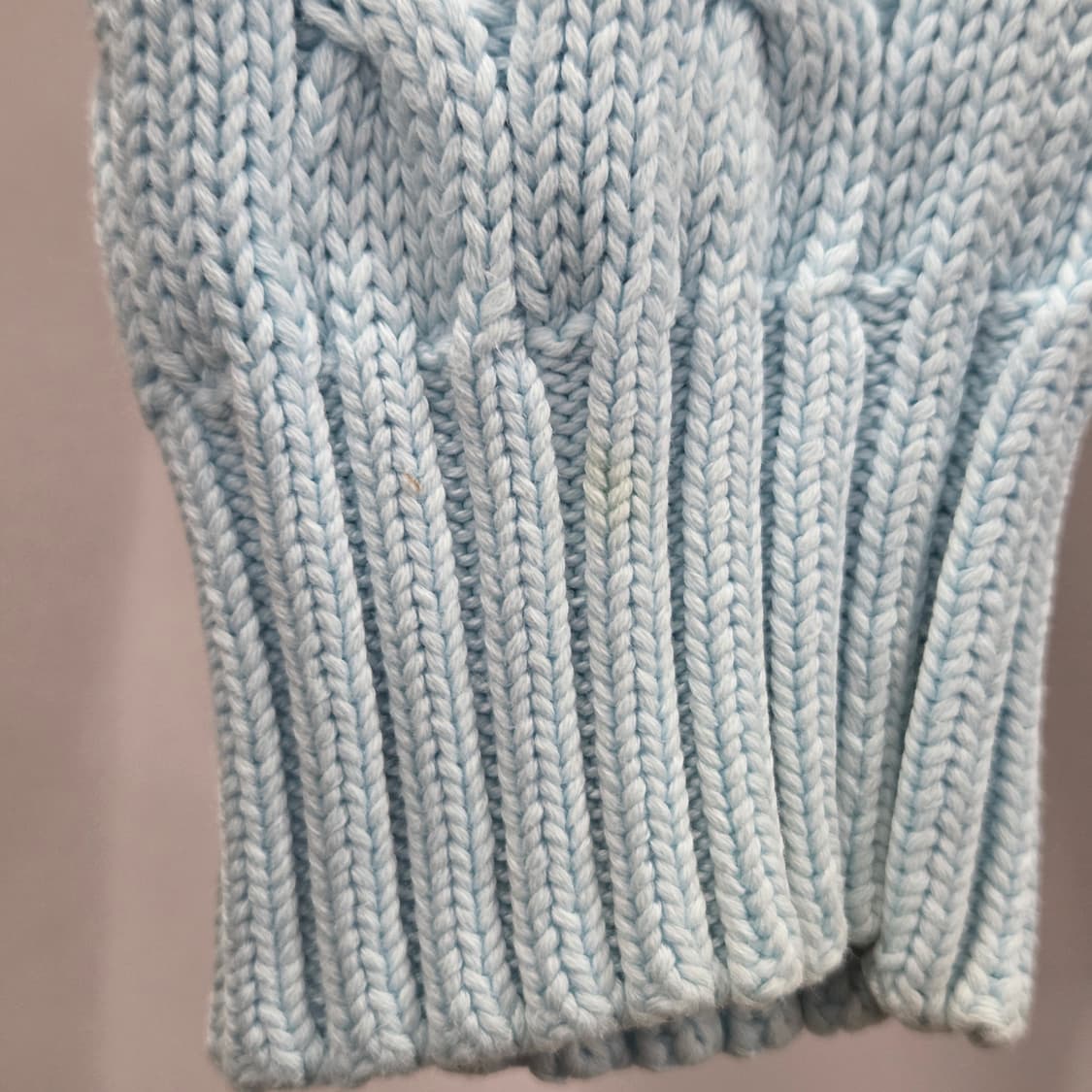 폴로랄프로렌 우먼 코튼 케이블 니트 M 상품이미지6