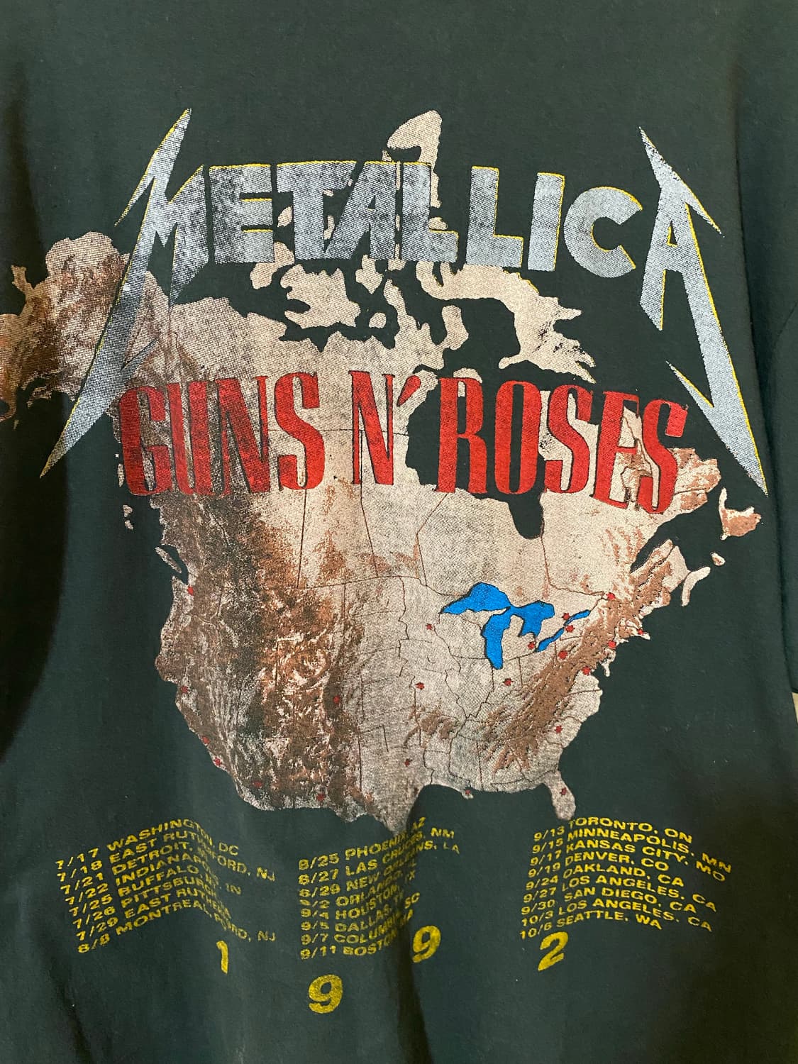 GUNS N' ROSES X METALLICA 메탈티 상품이미지3