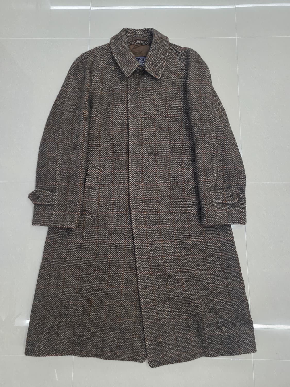 버버리 아이리쉬 트위드 코트 상품이미지1