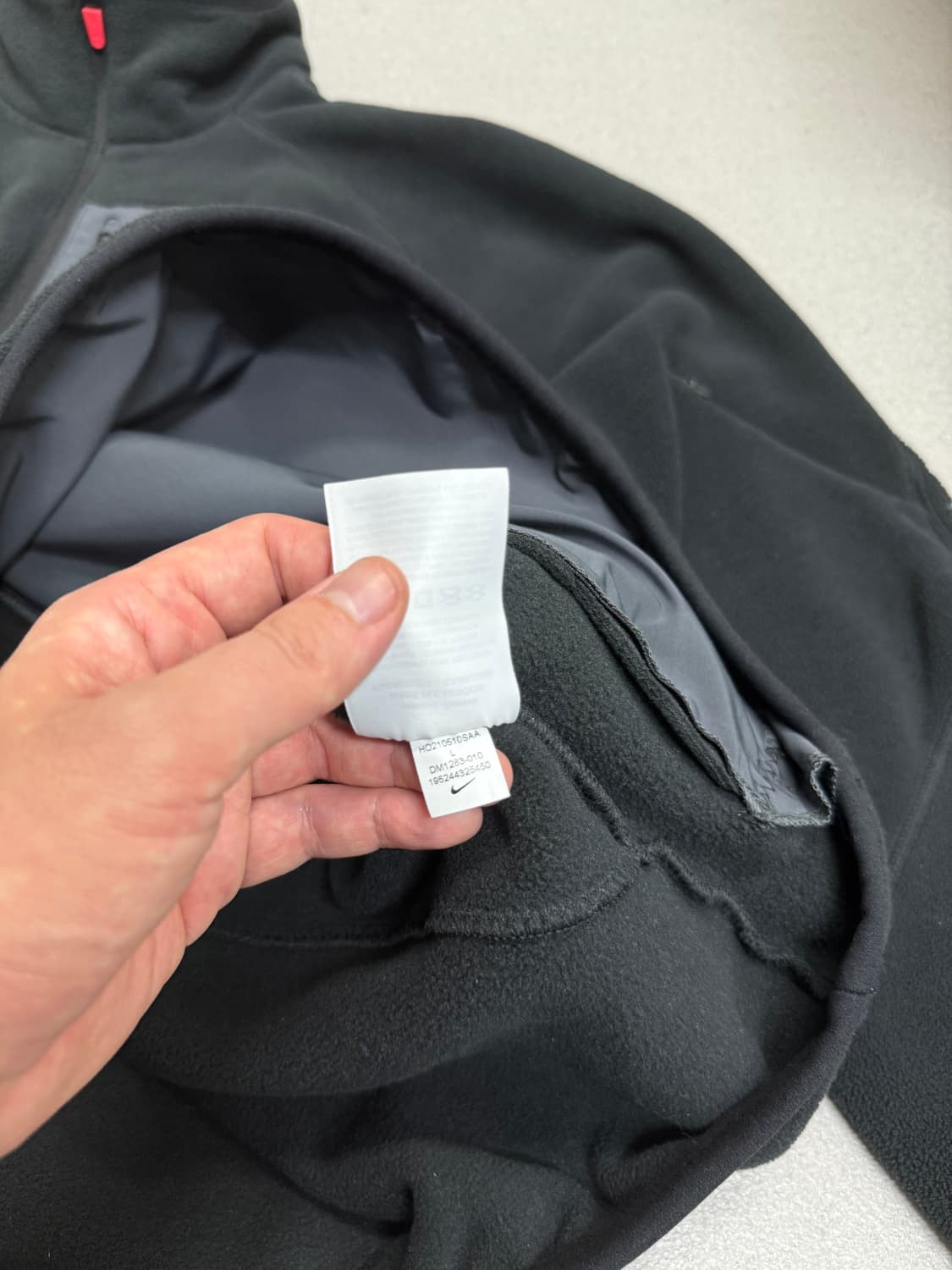 나이키x트래비스 스캇 NRG BH 쿼터 집업 US L 상품이미지3