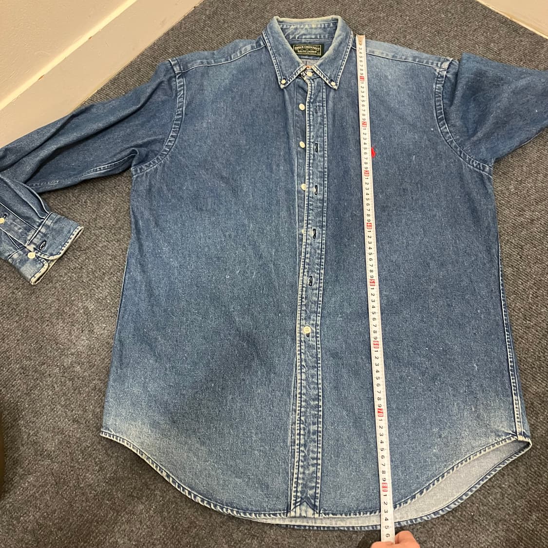 N230 폴로 컨트리 데님 청셔츠 상품이미지6