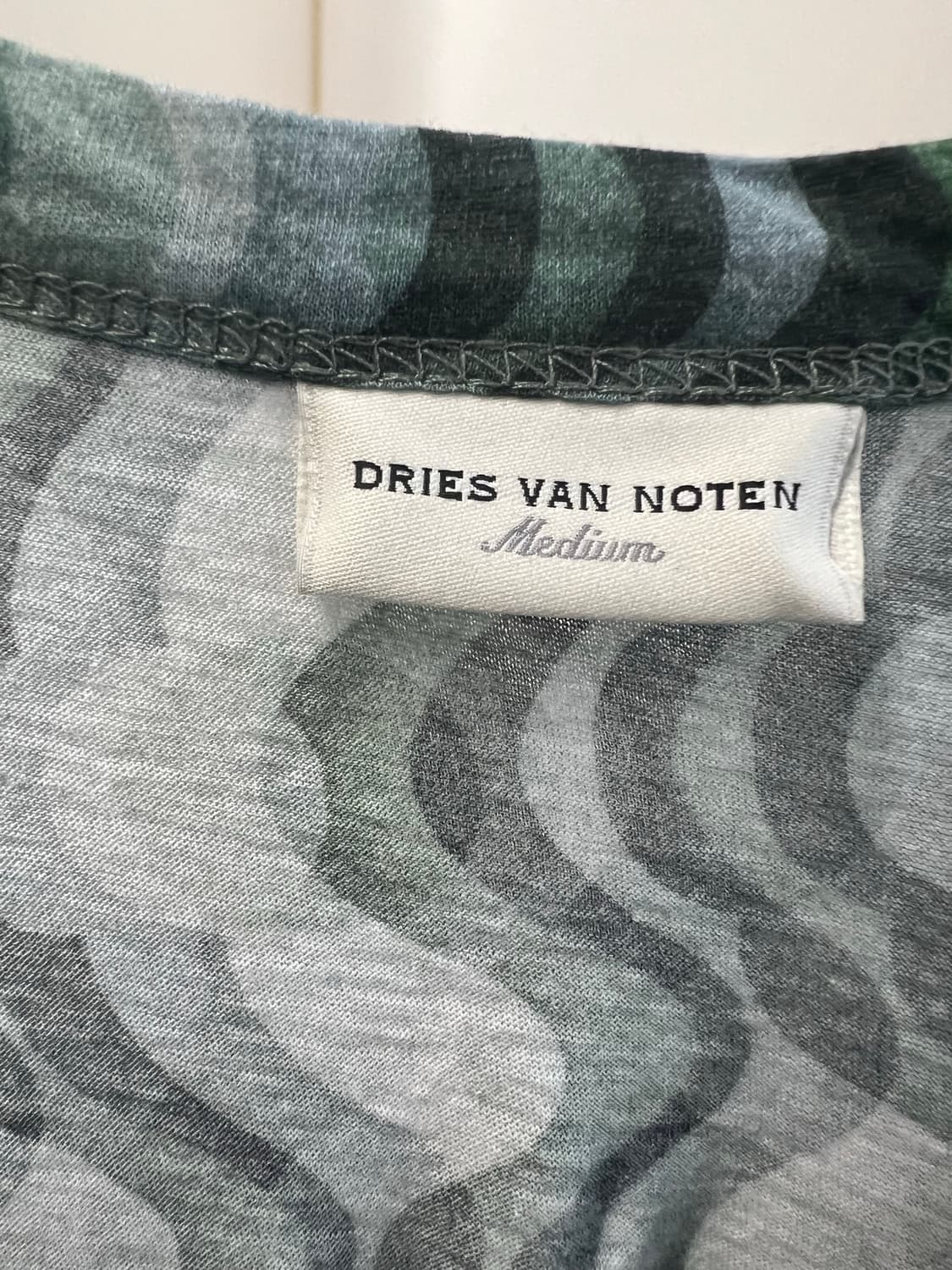 드리스반노튼 패턴 나시 상품이미지2