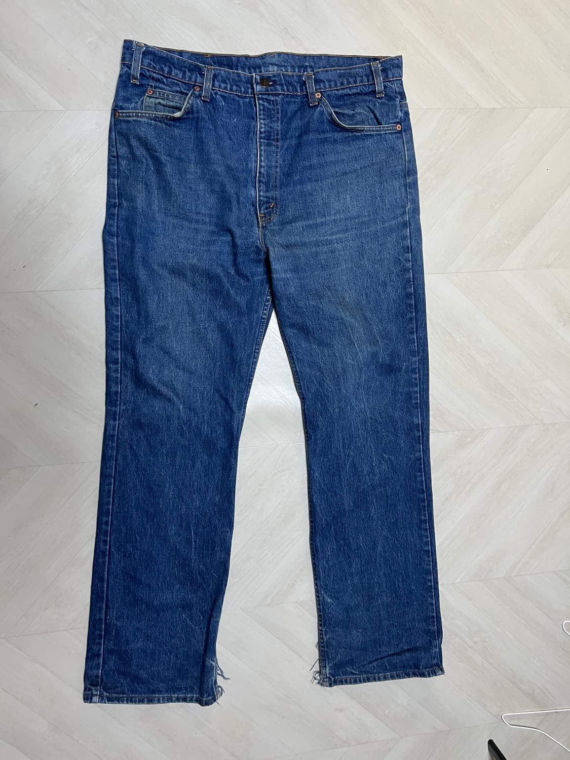 90's USA Made 빈티지 리바이스 517 오렌지탭 부츠컷 상품이미지2