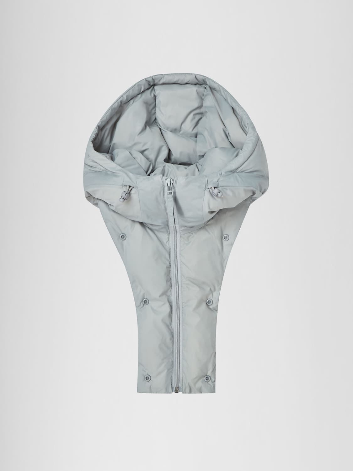 (우먼스 M) 새상품 누마레 이이 EE 우먼스 다운 파카 그레이 상품이미지5