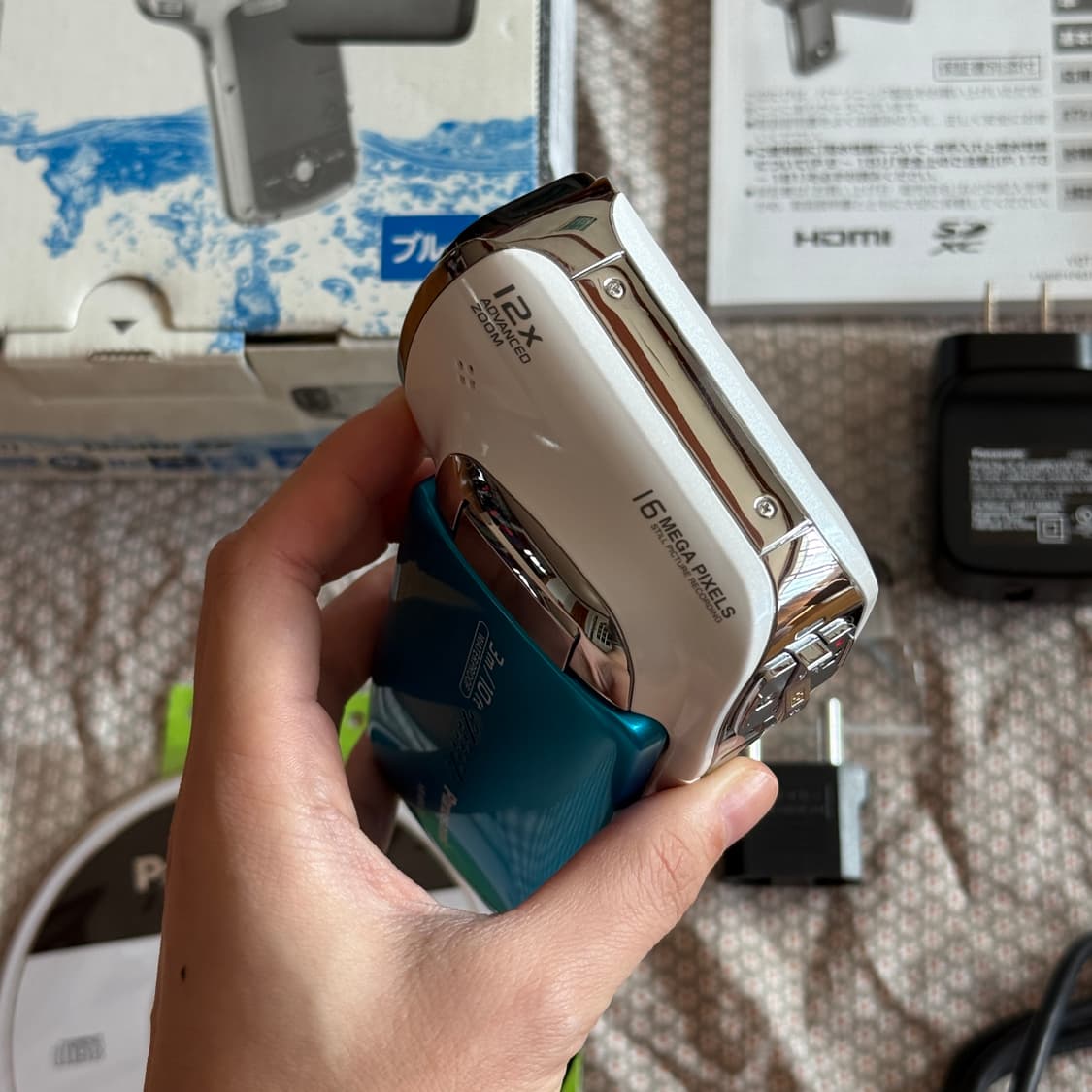 풀박스 파나소닉 HX-WA10 빈티지캠코더 산요 CA100 디카 카메라 상품이미지5