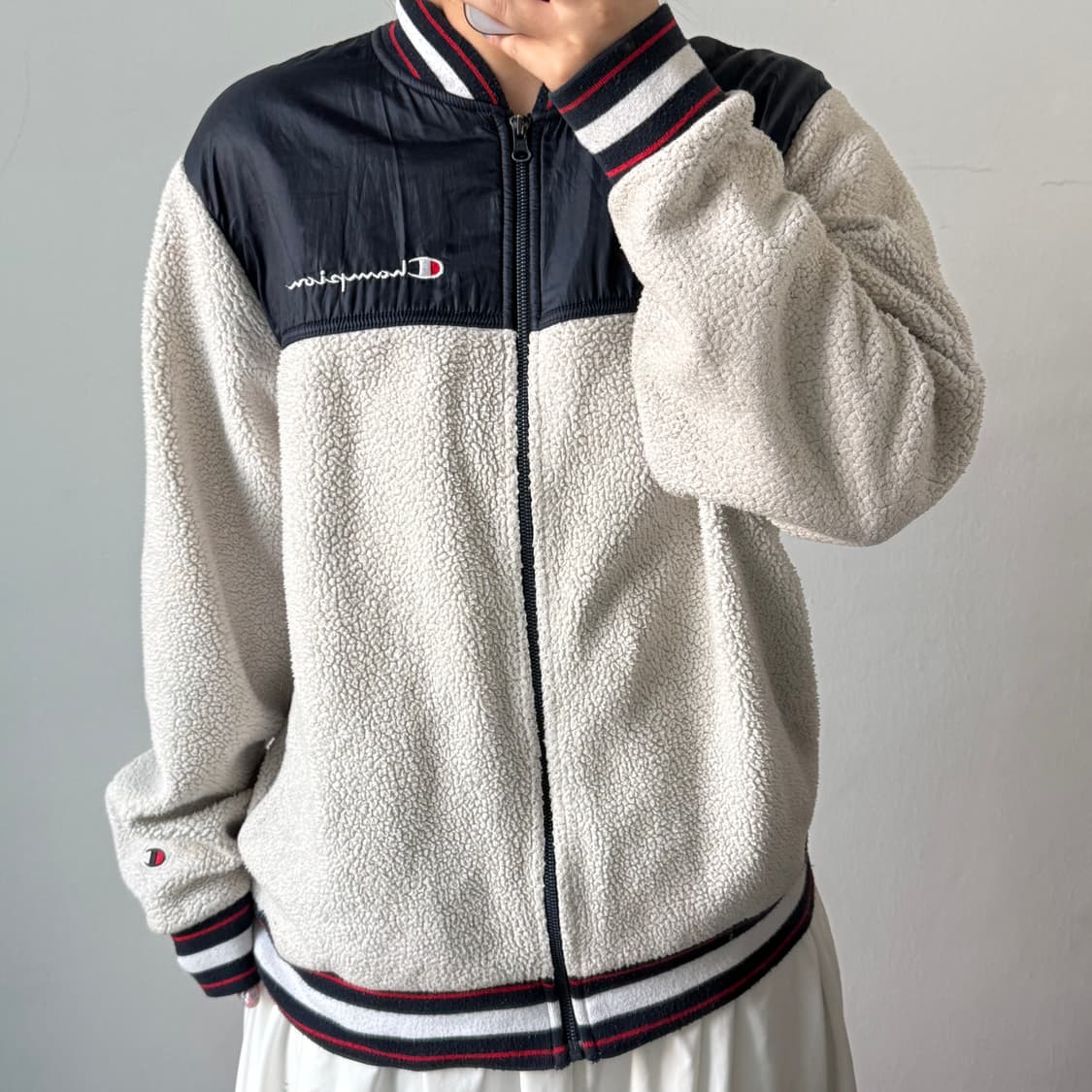 [L] 챔피온 플리스 집업 상품이미지2