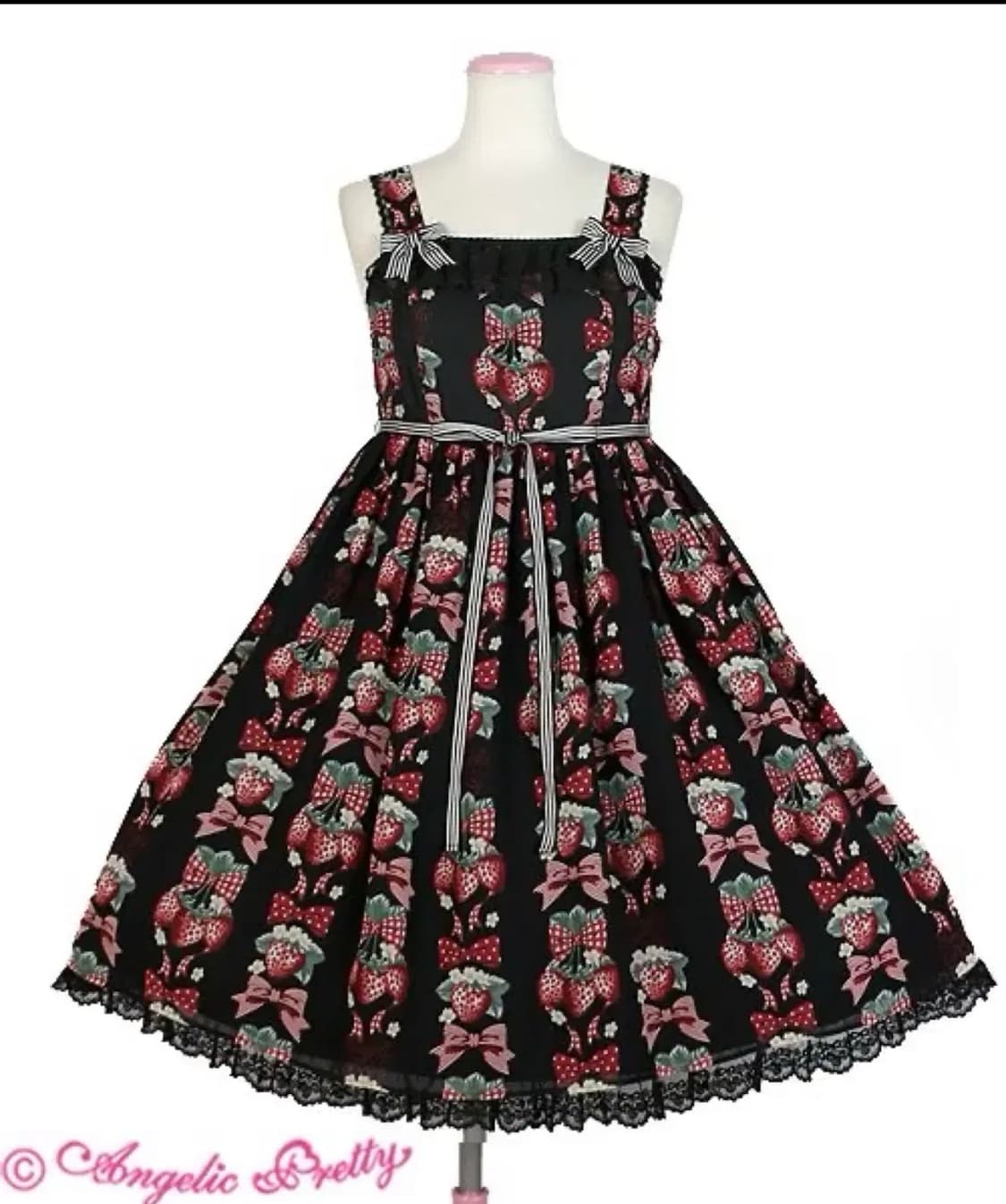 Angelic pretty strawberry doll JSK 점스카 상품이미지1