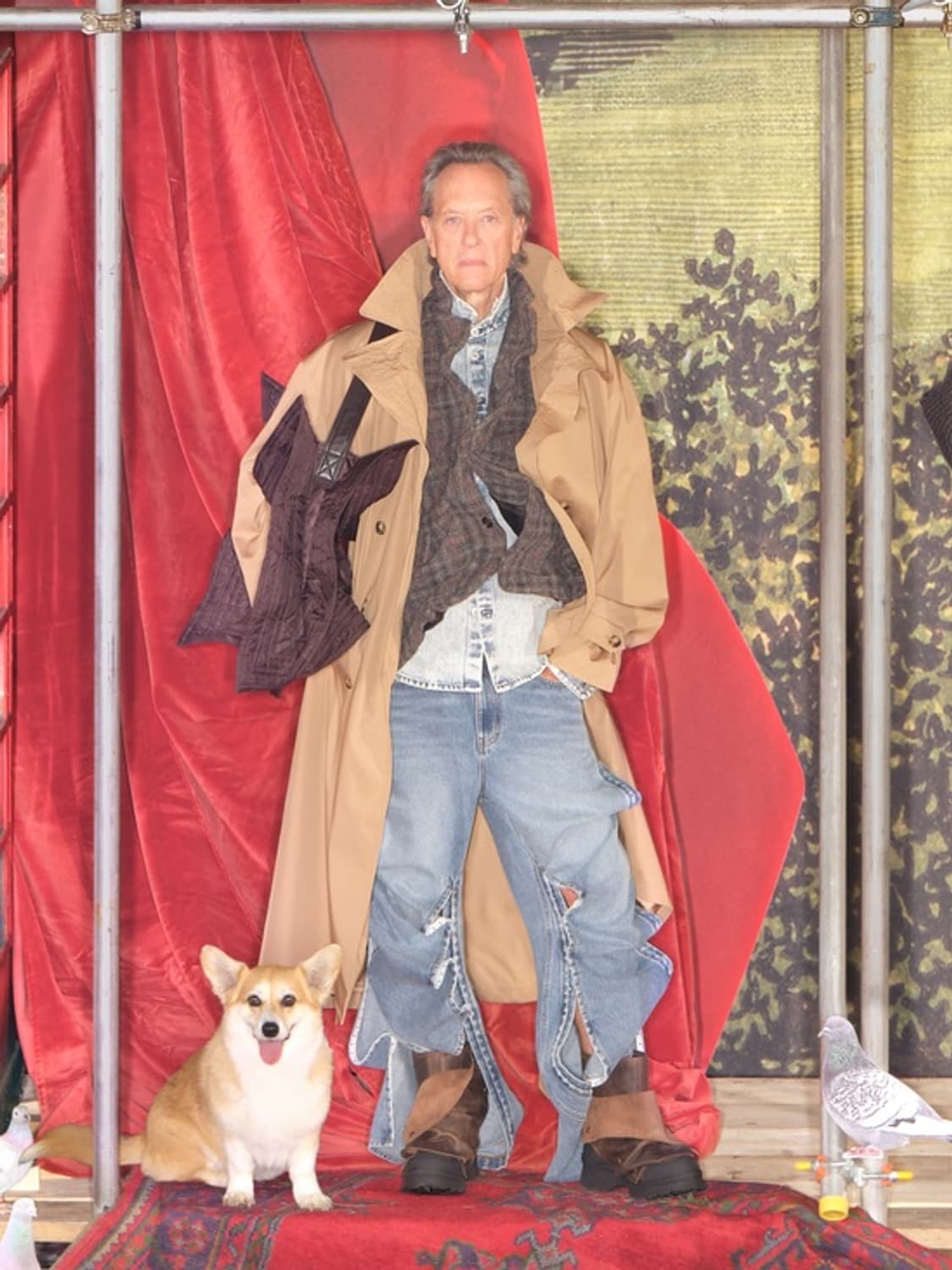 [새상품] H&M 글렌 마틴스 Glenn Martens 트렌치코트 S 상품이미지3