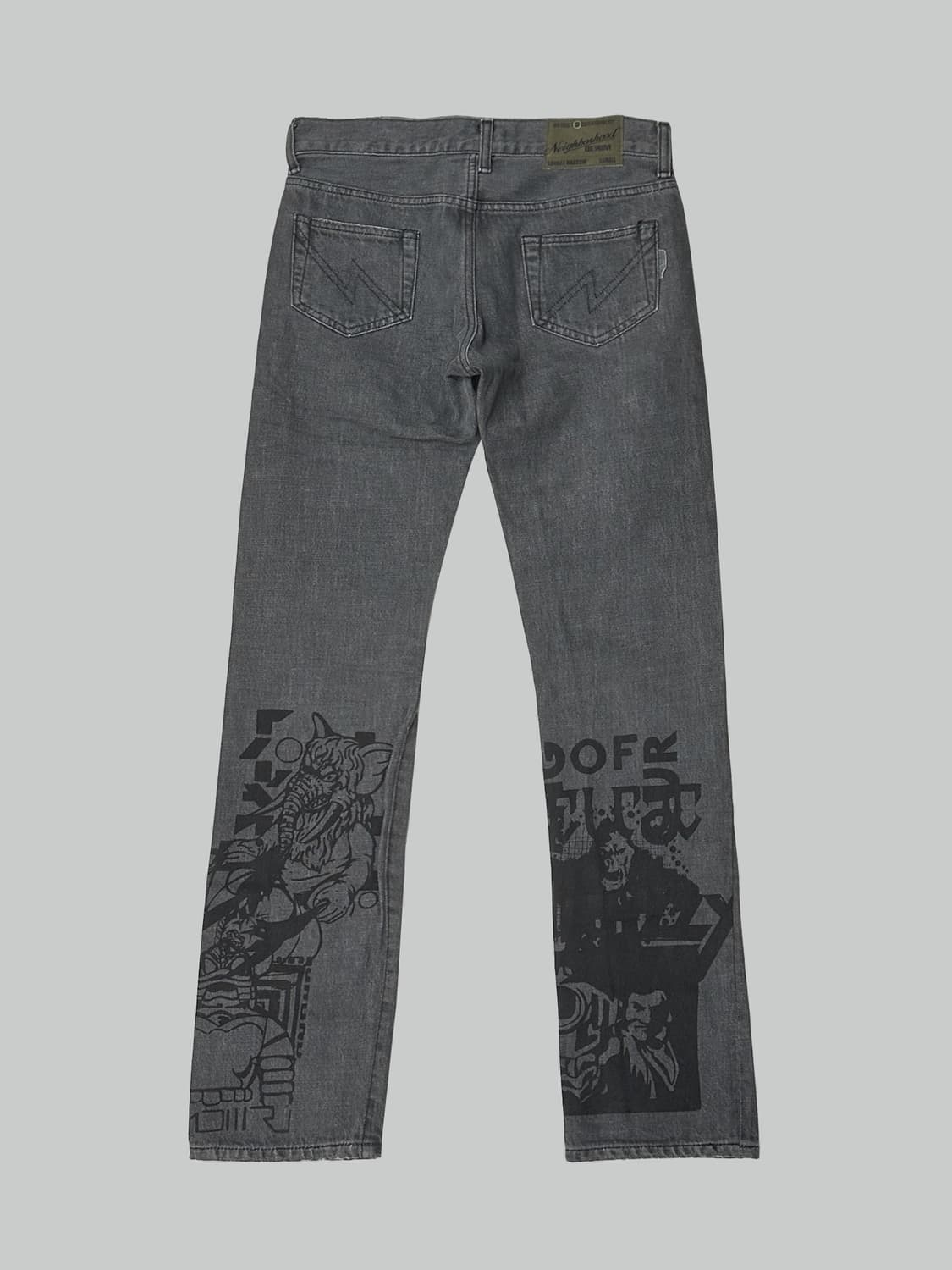 내이버후드 그래픽 데님 상품이미지1