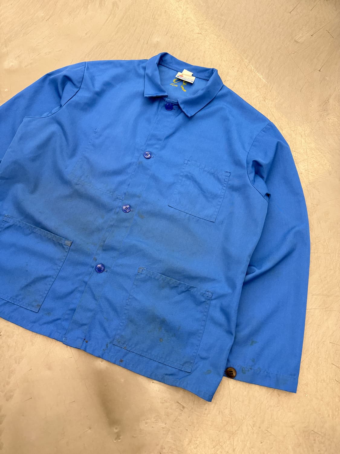 OLD VINTAGE WASHED BLUE 빈티지프렌치워크자켓 상품이미지4