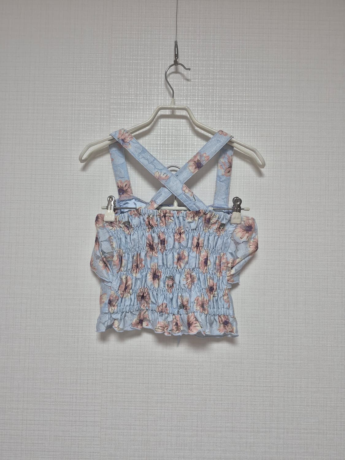 로리타 레이스업  히메갸루 스카이블루 브라탑 상품이미지2