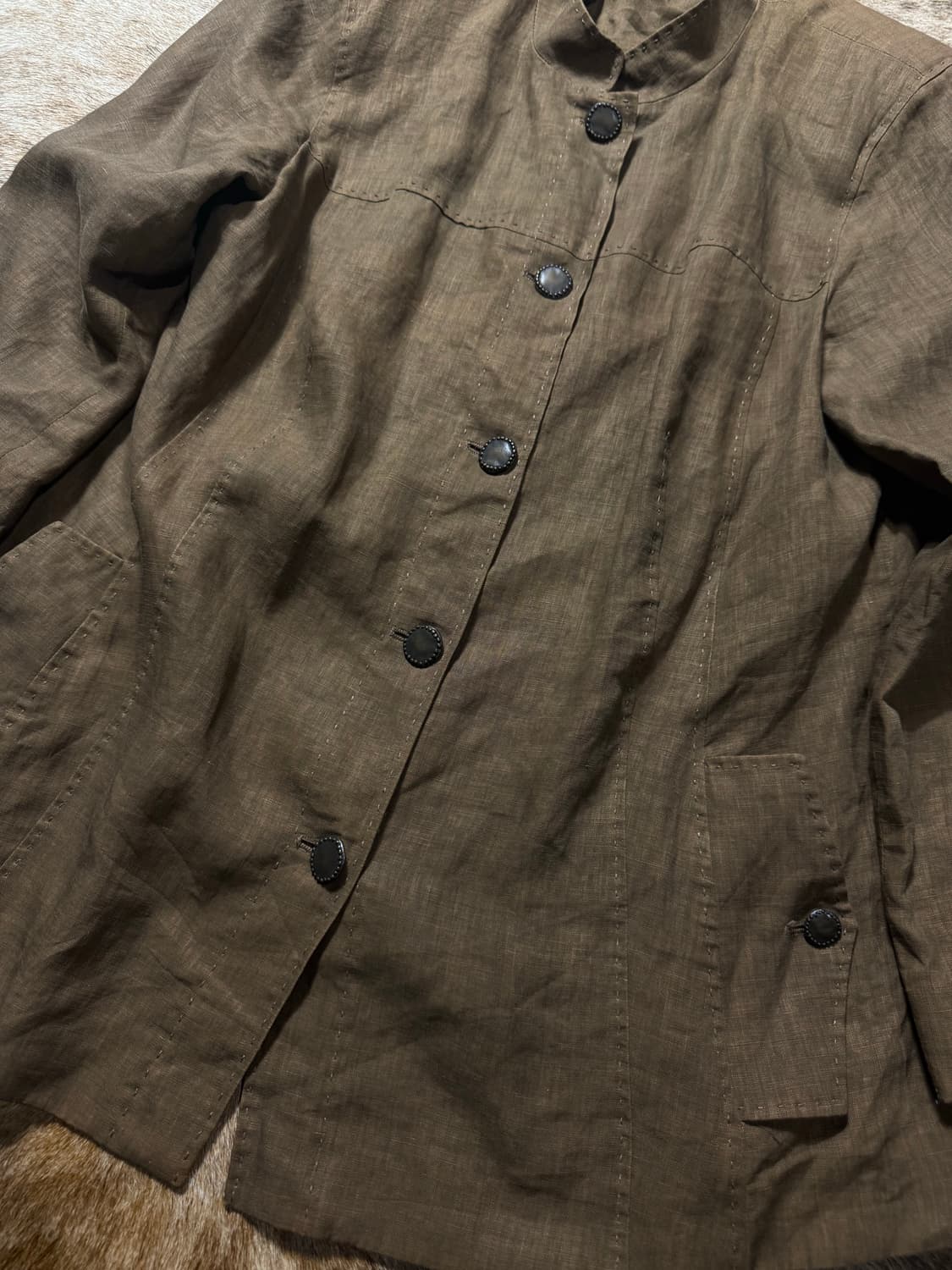 MARINA RINALDI Linen Jacket 상품이미지6