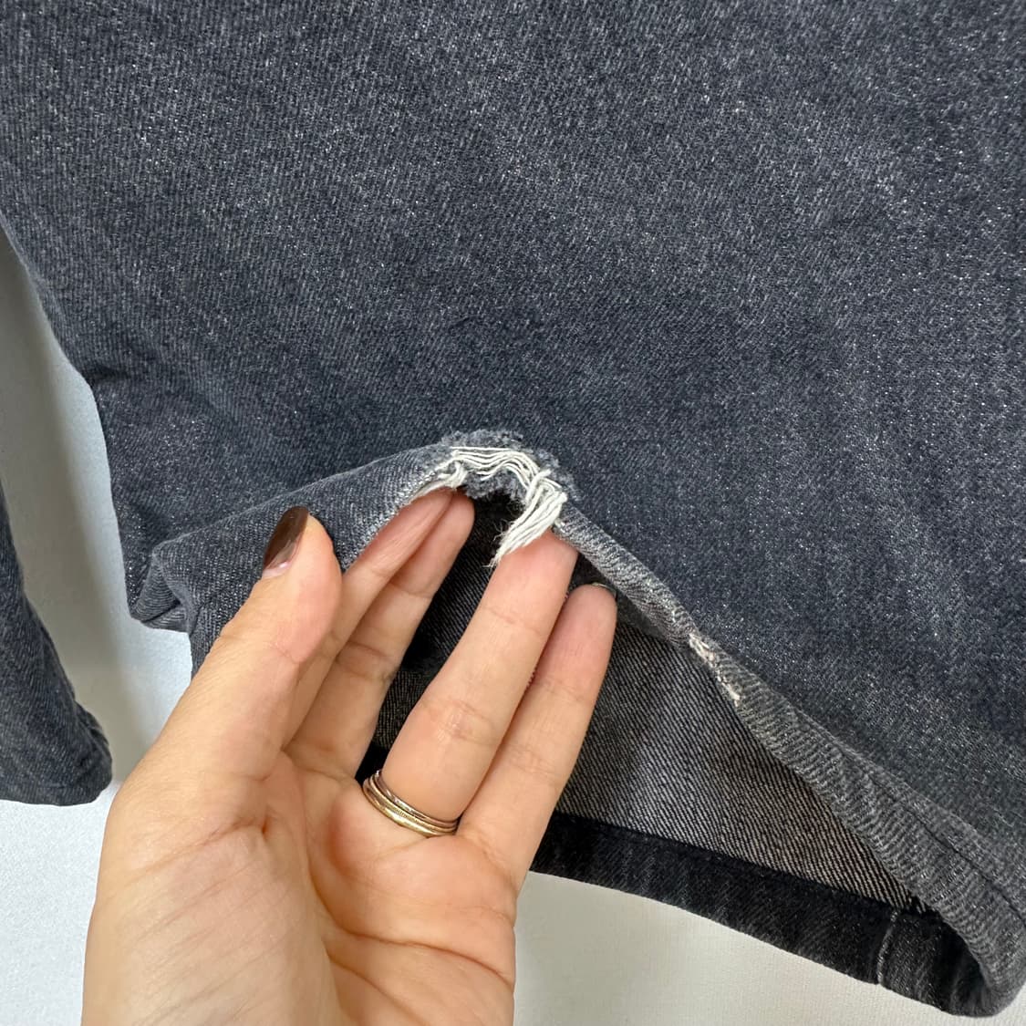   아모멘토 남자 밴딩 와이드 편한바지 S (28-30인치) 상품이미지6