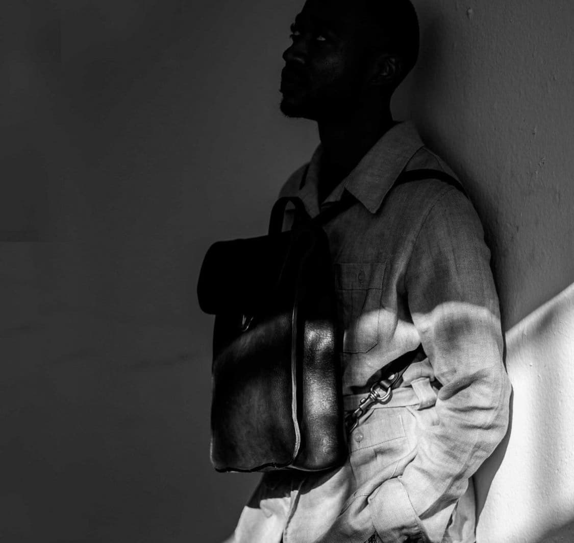 블루 드 쇼프 가죽 백팩 다크브라운 상품이미지7