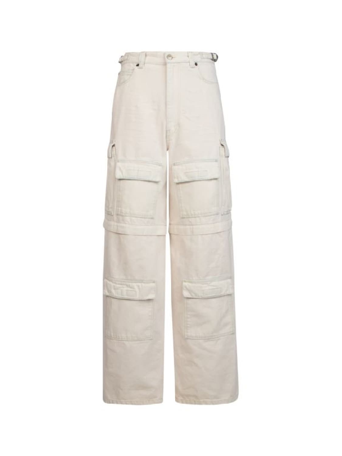 34) 21FW 발렌시아가 카고 팬츠 아이보리 상품이미지1