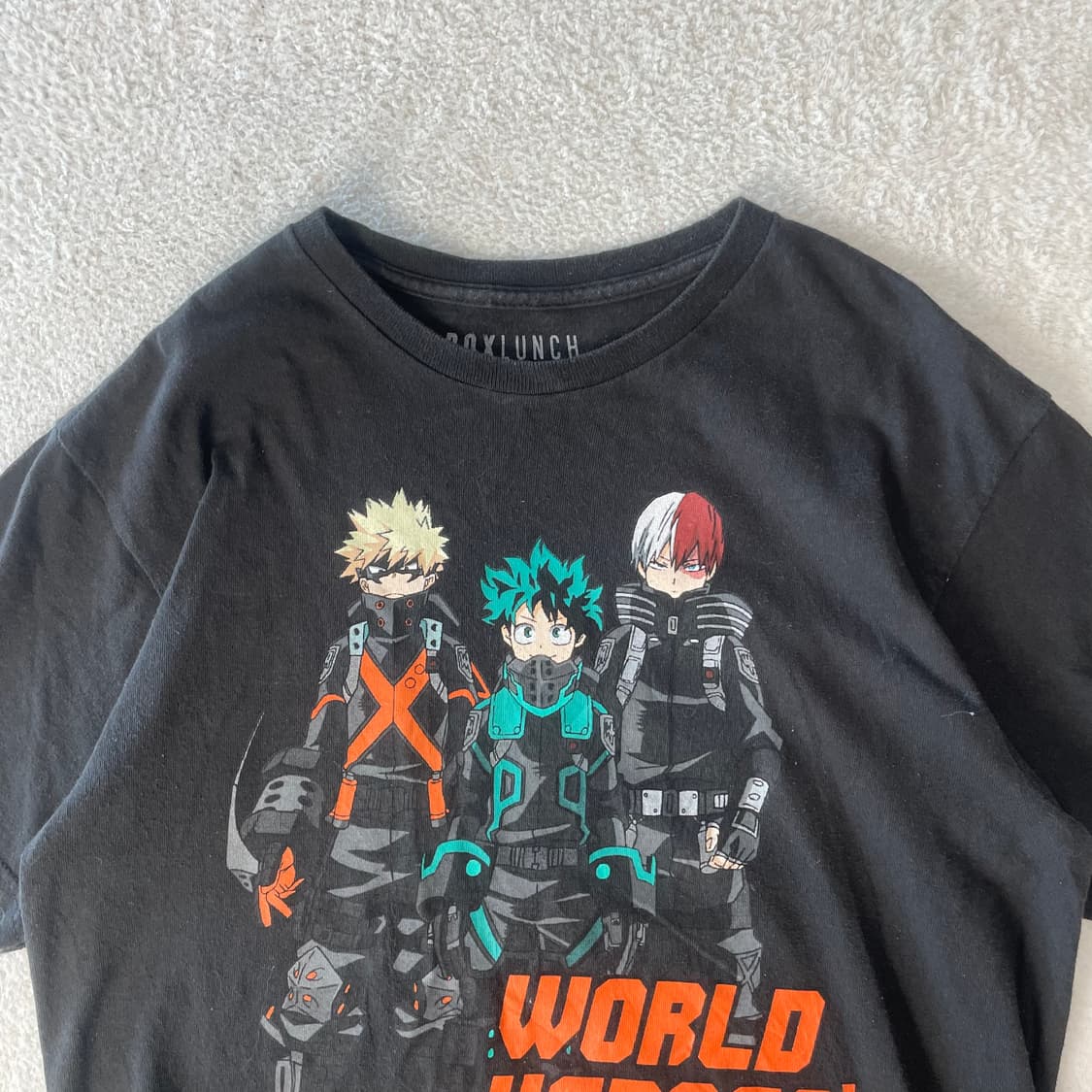 마이히어로아카데미 빈티지 반팔티셔츠  상품이미지2