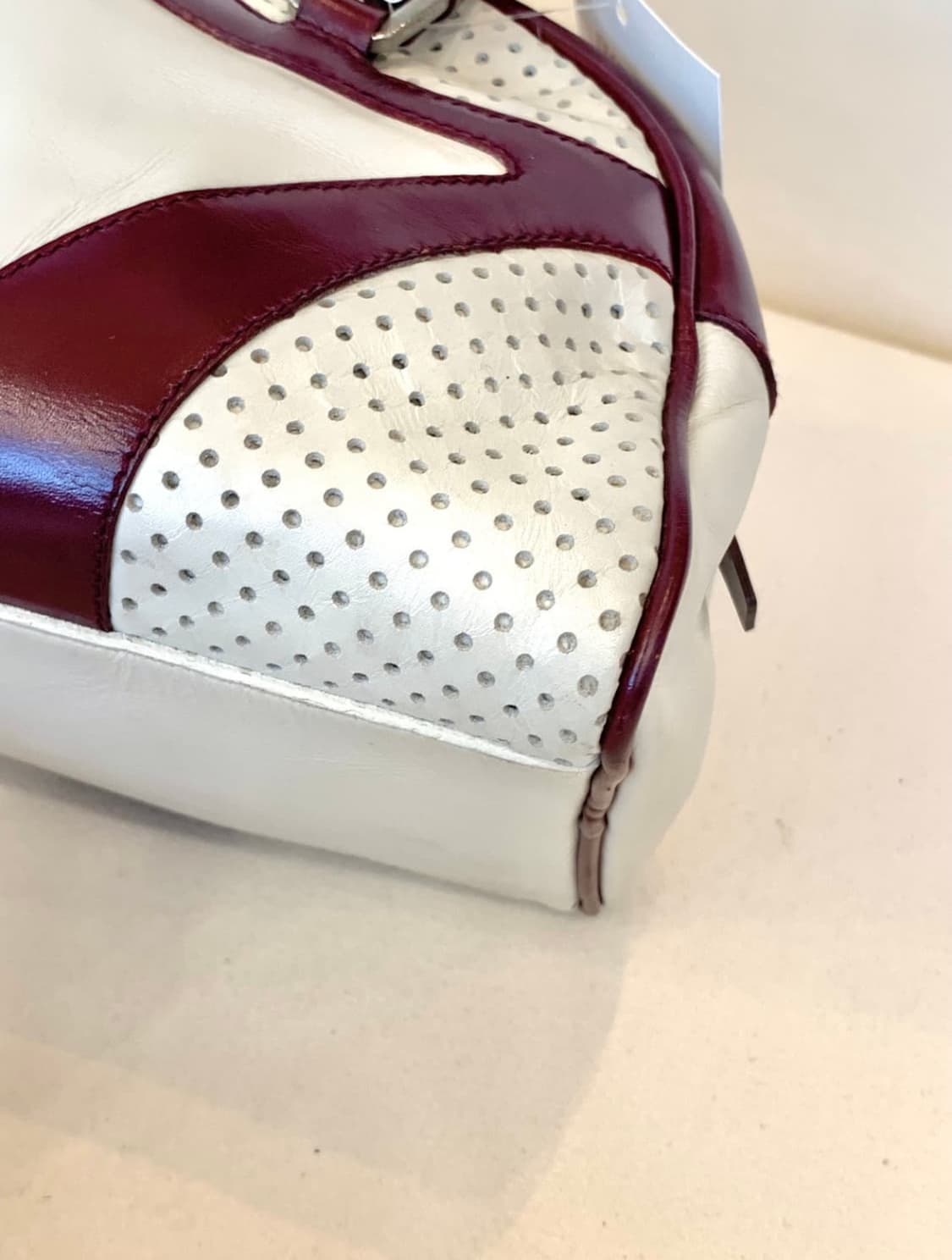 (정품) 프라다 빈티지 볼링백 상품이미지5