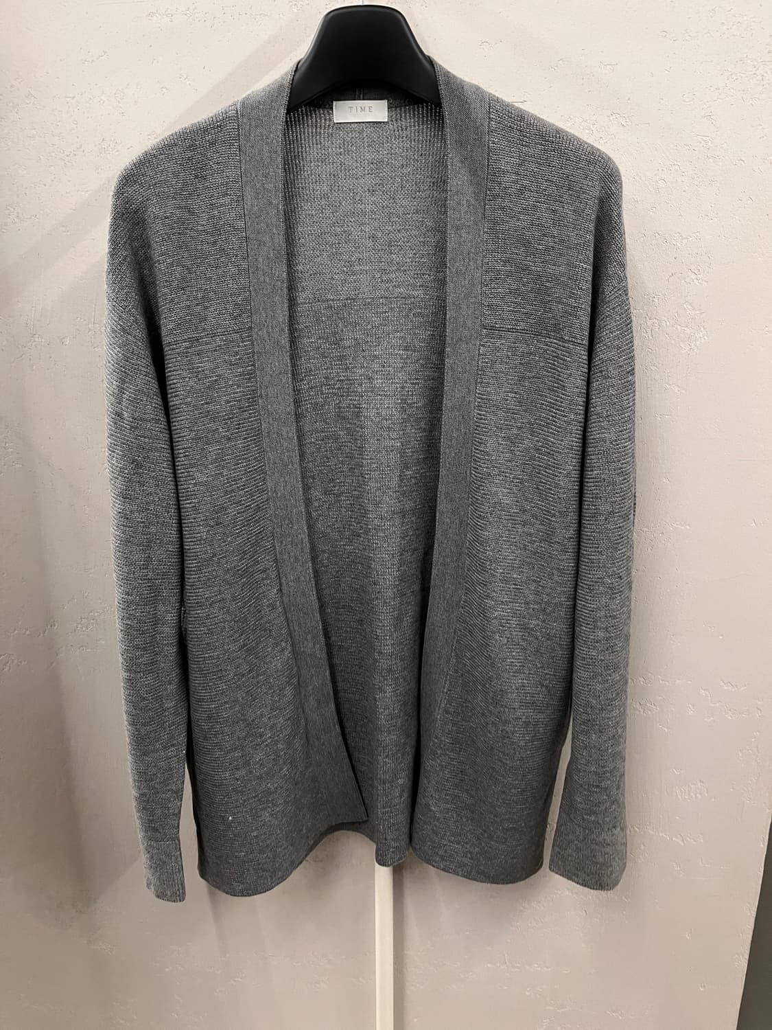 TIME 가디건 그레이 105 상품이미지2