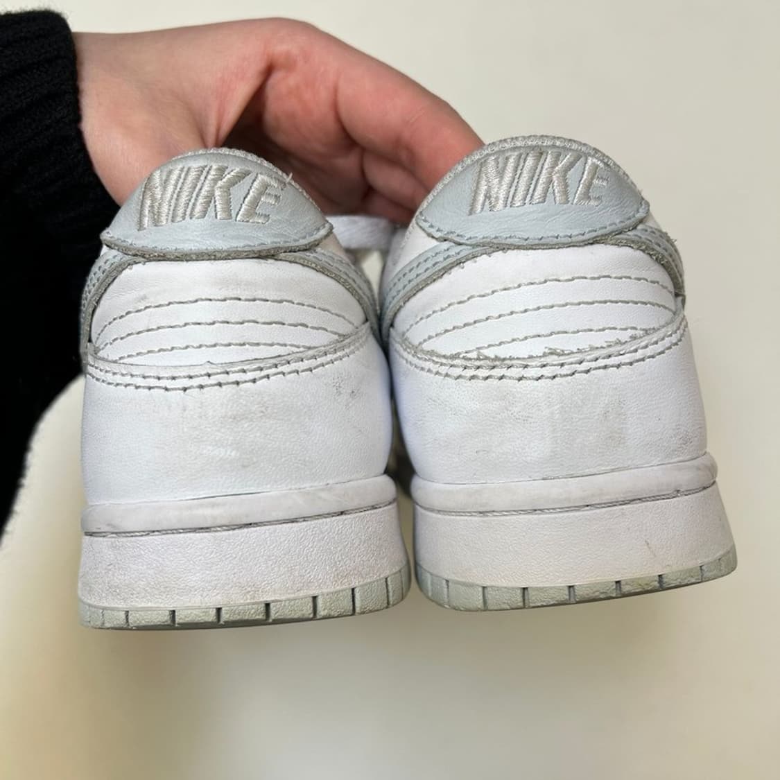 나이키 덩크 로우 트리플 화이트 245 상품이미지7