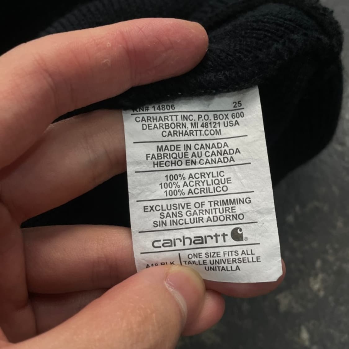 칼하트 비니 상품이미지3
