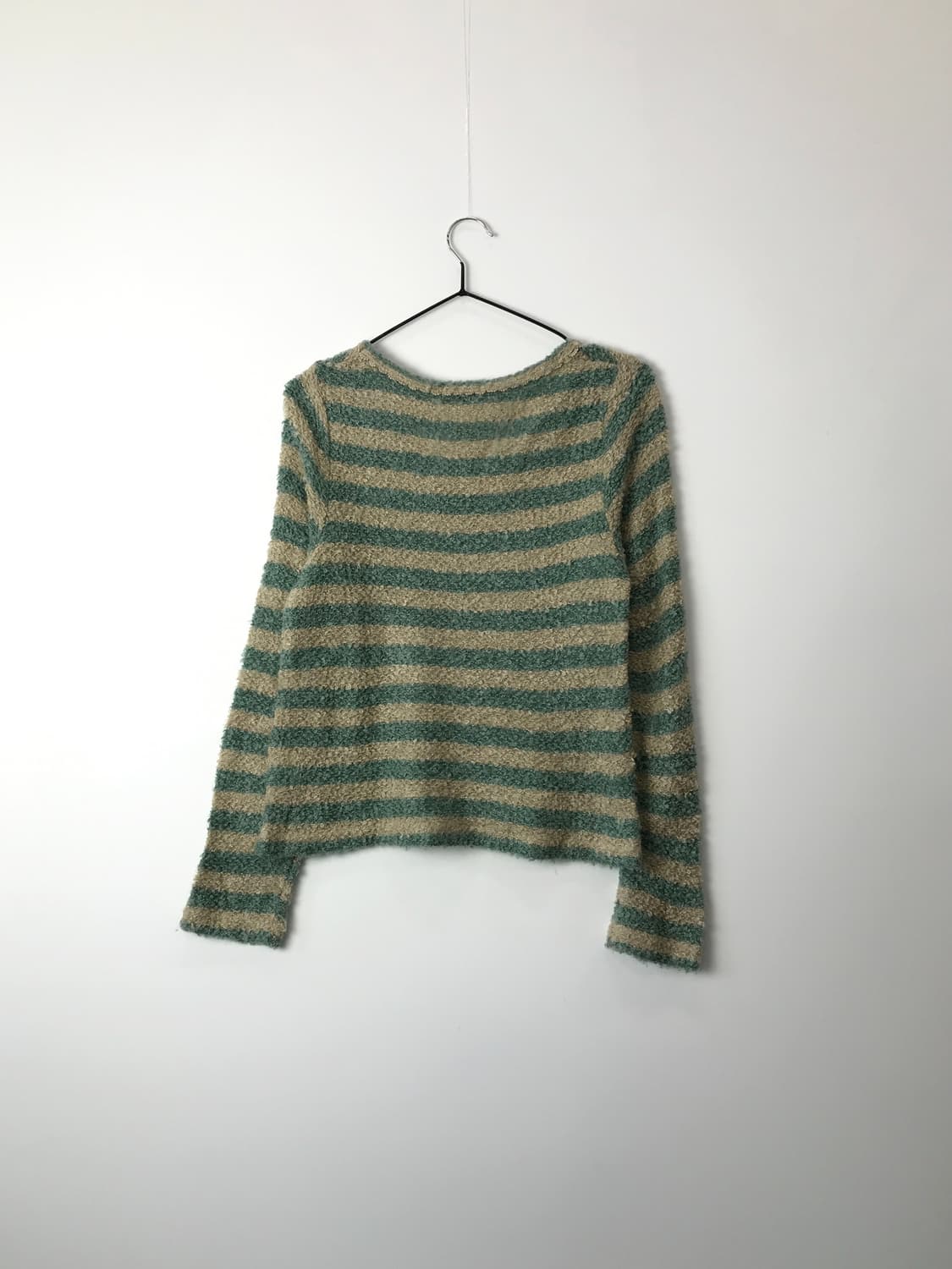 Axes Femme Mint Acrylic Striped Sweater 상품이미지4