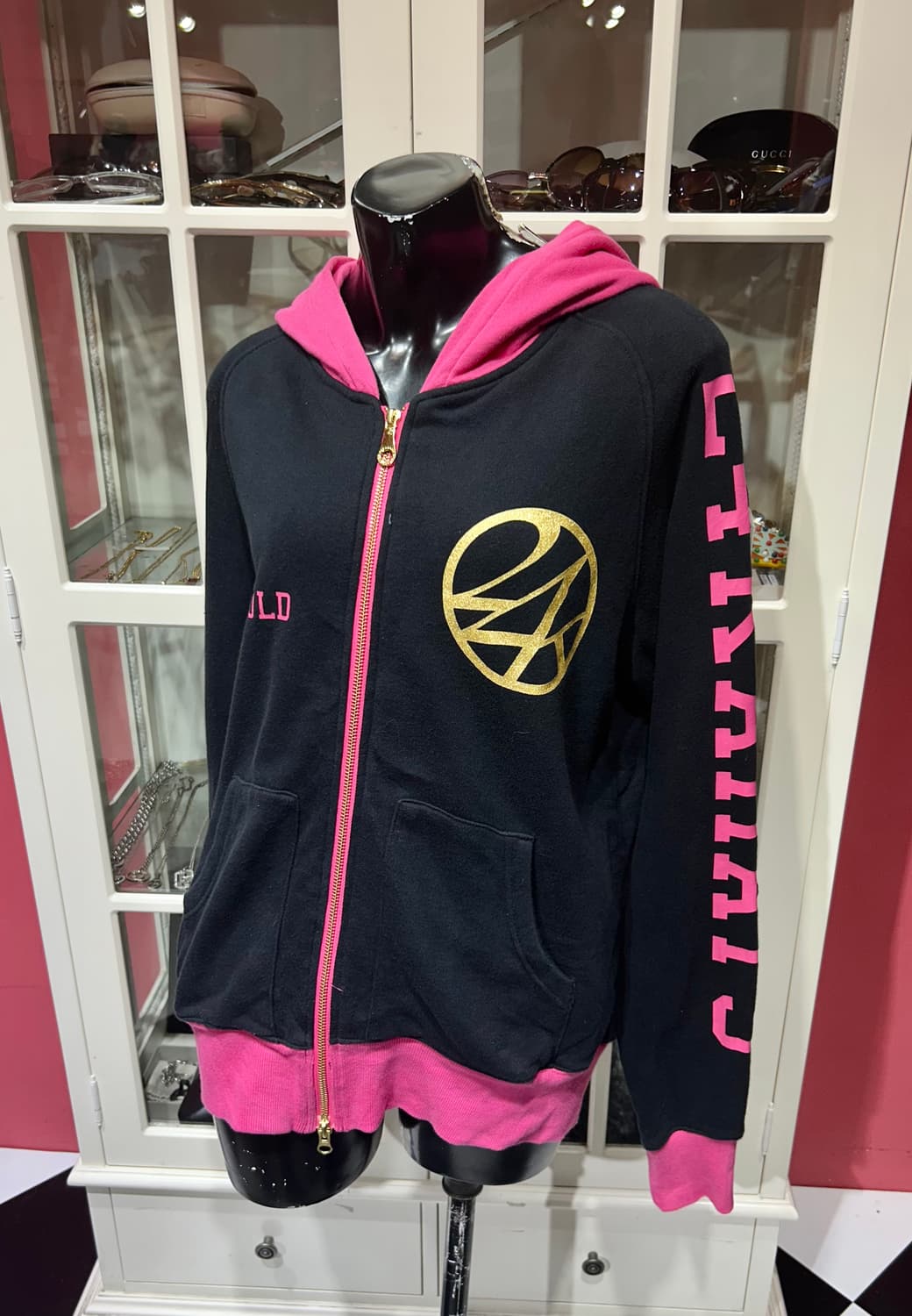 24 karats hooded zip up 24 캐럿츠 로고 후드집업 상품이미지1