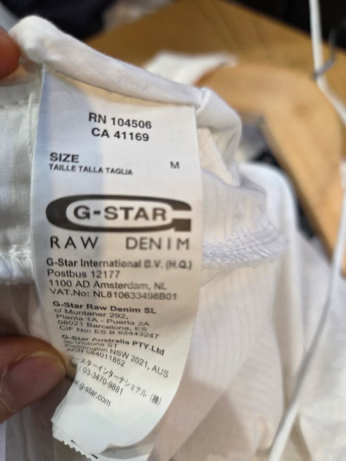 G-Star RAW 화이트 민소매 원피스 (M) 상품이미지9