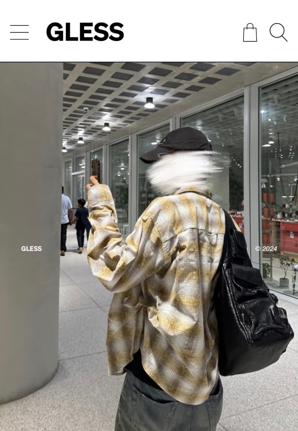 글레스 셔츠 상품이미지3