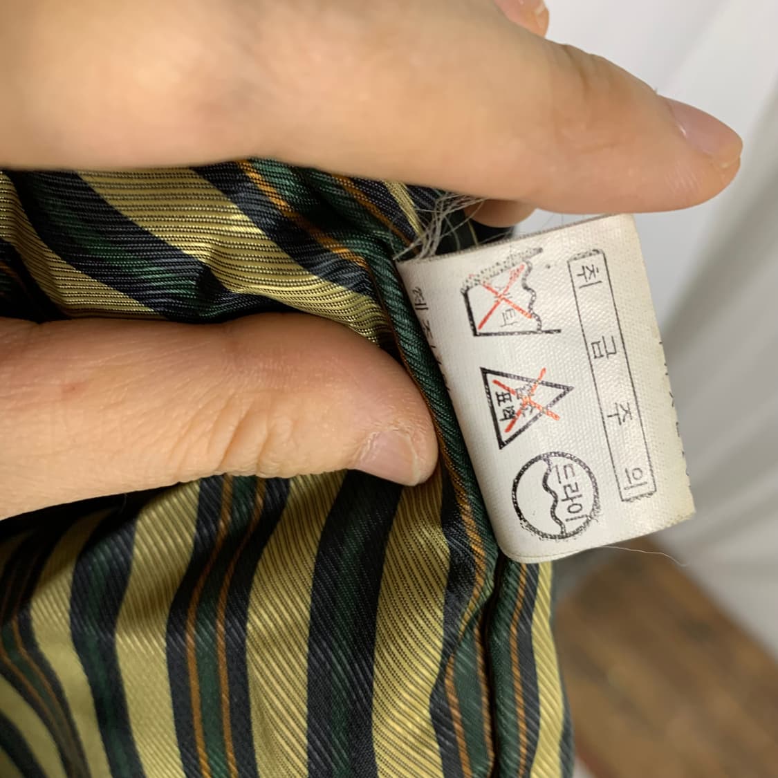 블랙 퍼 카라 양가죽 리얼 레더 자켓 무스탕 빈티지 남녀공용 XL 상품이미지6
