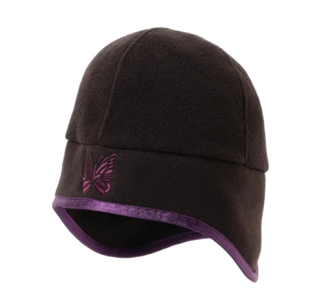 니들스x빔즈 플리스 캡 블랙 상품이미지1