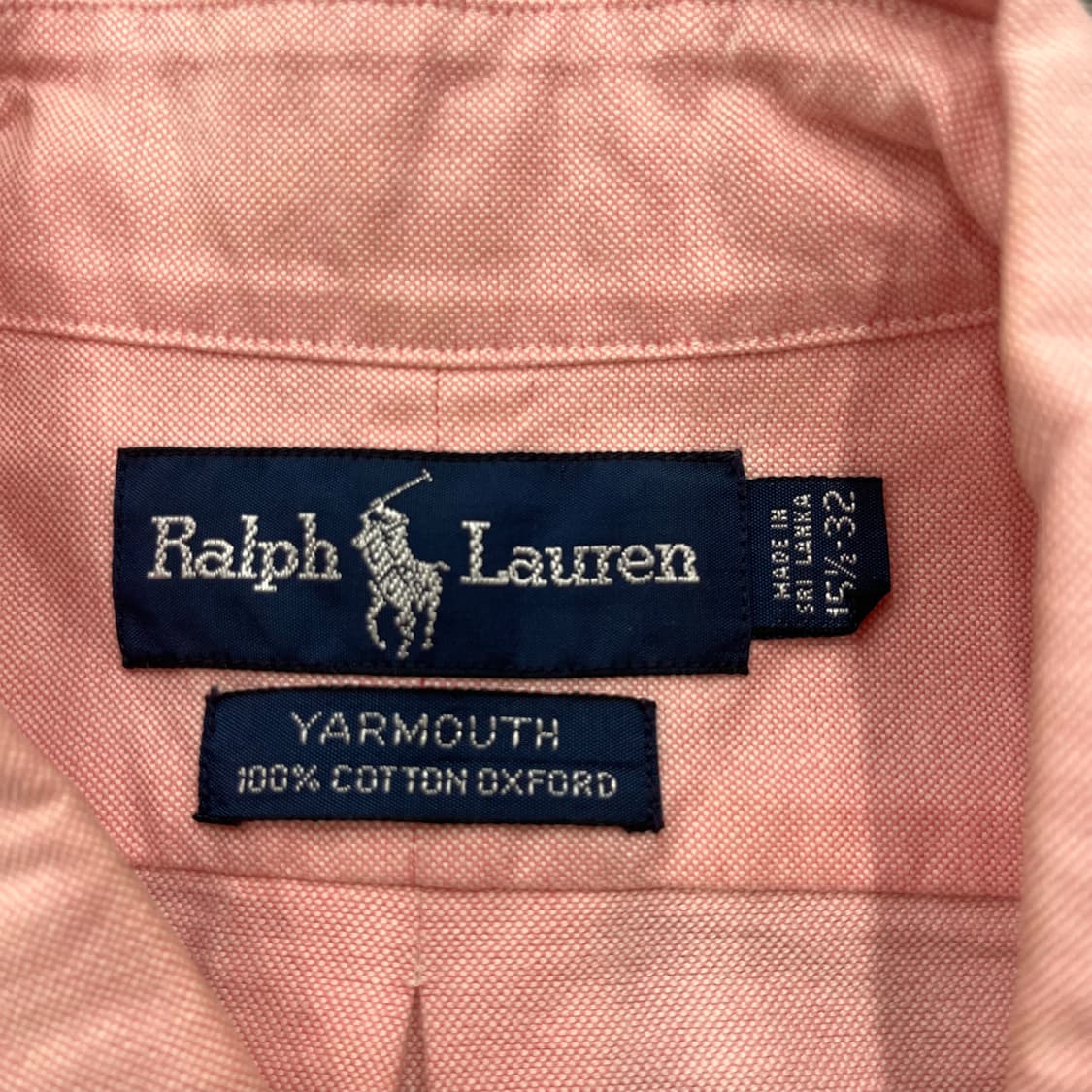 100 폴로 랄프로렌 핑크 옥스포드 셔츠 상품이미지6