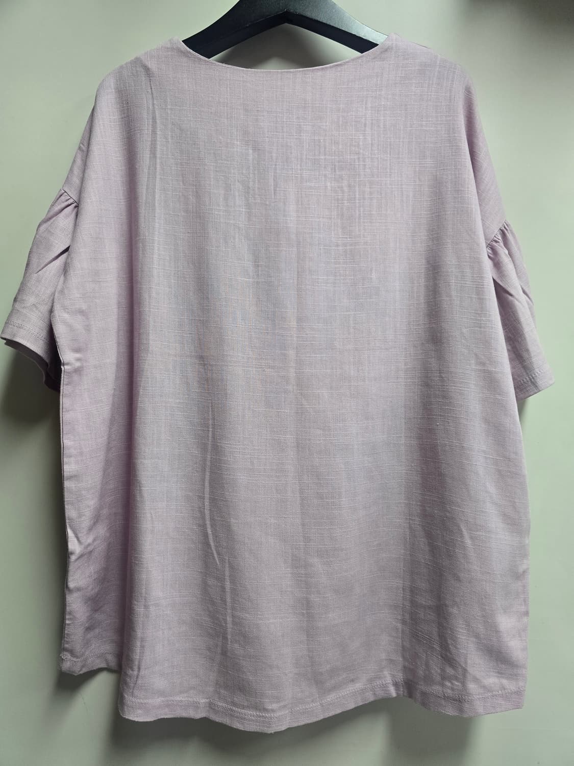 새상품)온앤온 마 100프로 러블리 반팔블라우스 M 상품이미지3