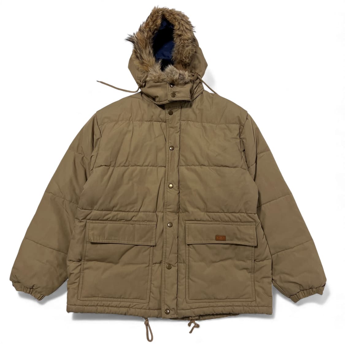 POLO 폴로 랄프로렌 클래식 베이지 다운후드점퍼(L) 상품이미지1