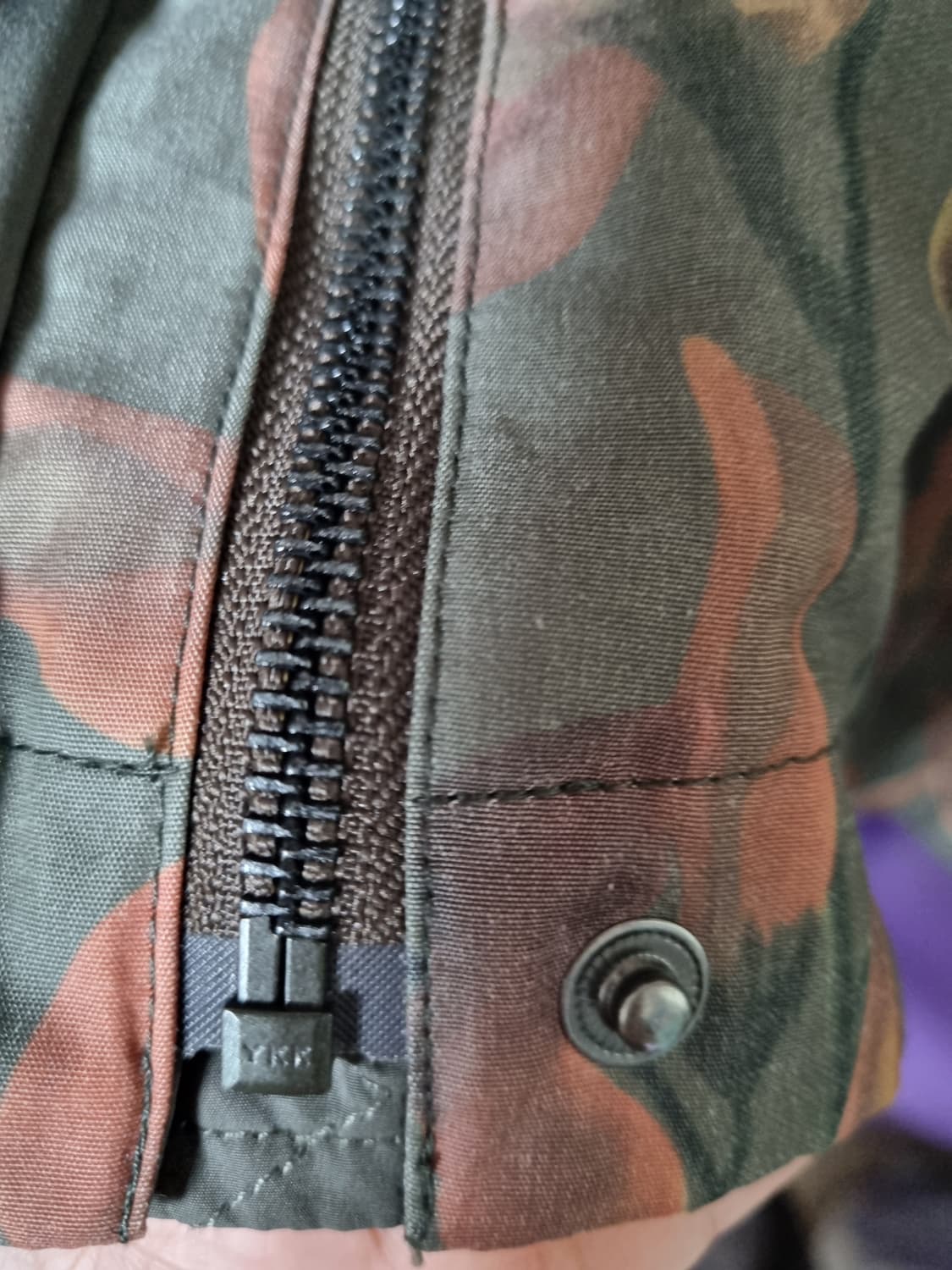 정품) 오일릴리 패턴 후드 점퍼 자켓  상품이미지6