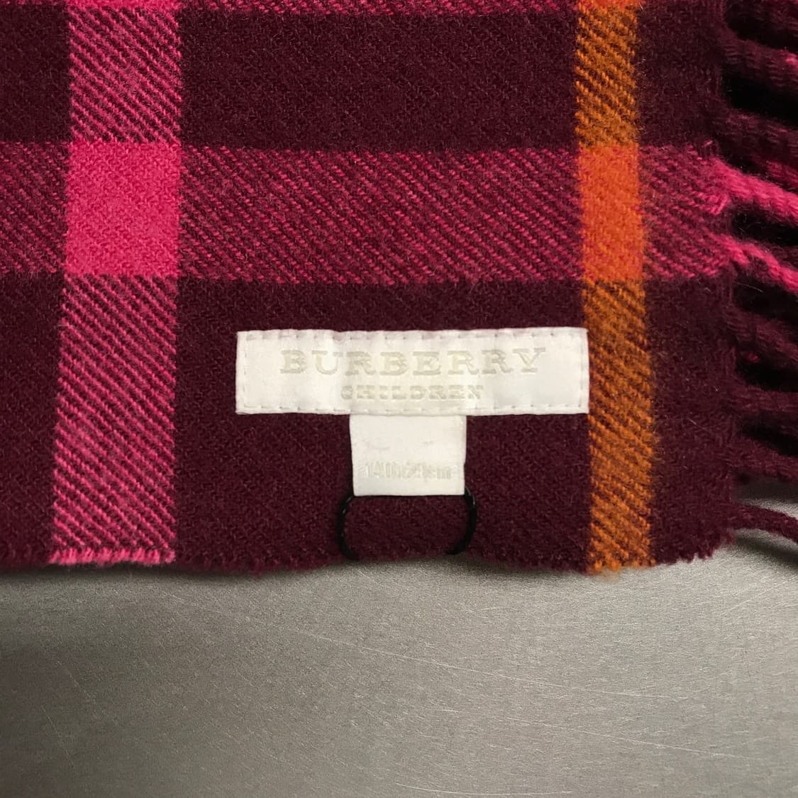 버버리 정품 머플러 핑크 상품이미지4