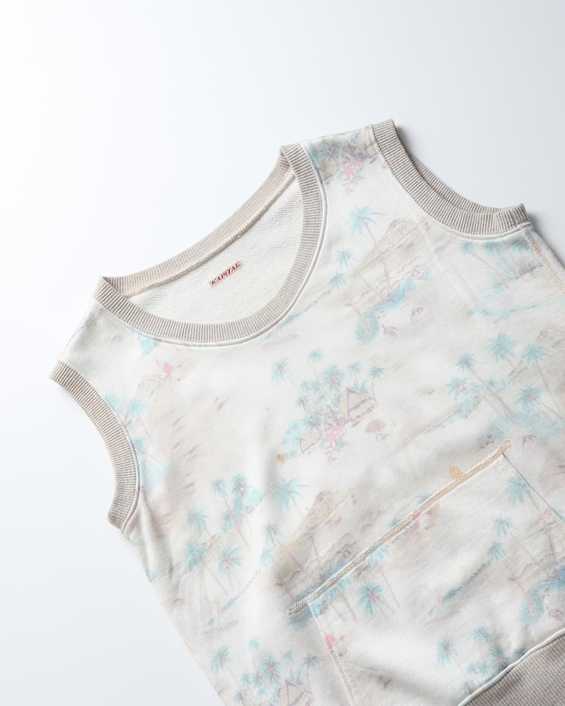 캐피탈 KAPITAL Sweat Vest 상품이미지5