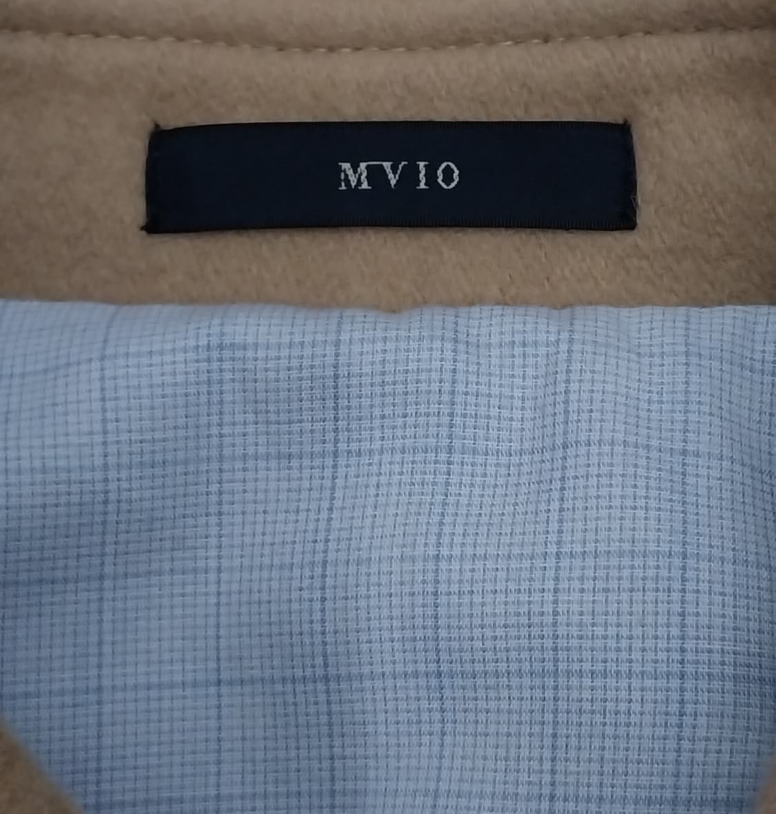 MVIO 울 캐시미어 베이지 코트 105 상품이미지6