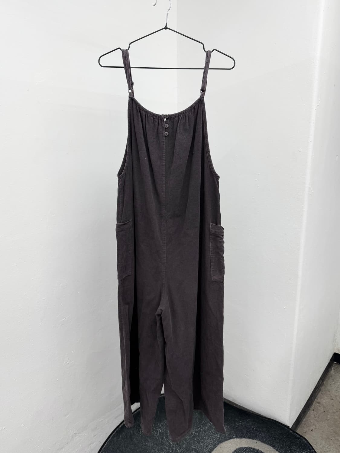 코듀로이 루즈 버튼 오버롤 상품이미지5