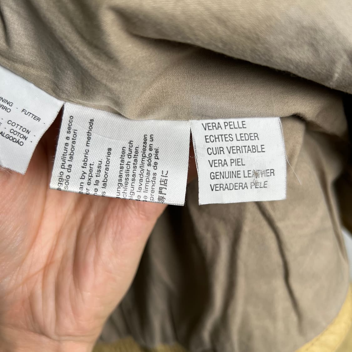 막스마라 위크앤드 베이지 가죽 자켓 46 상품이미지7