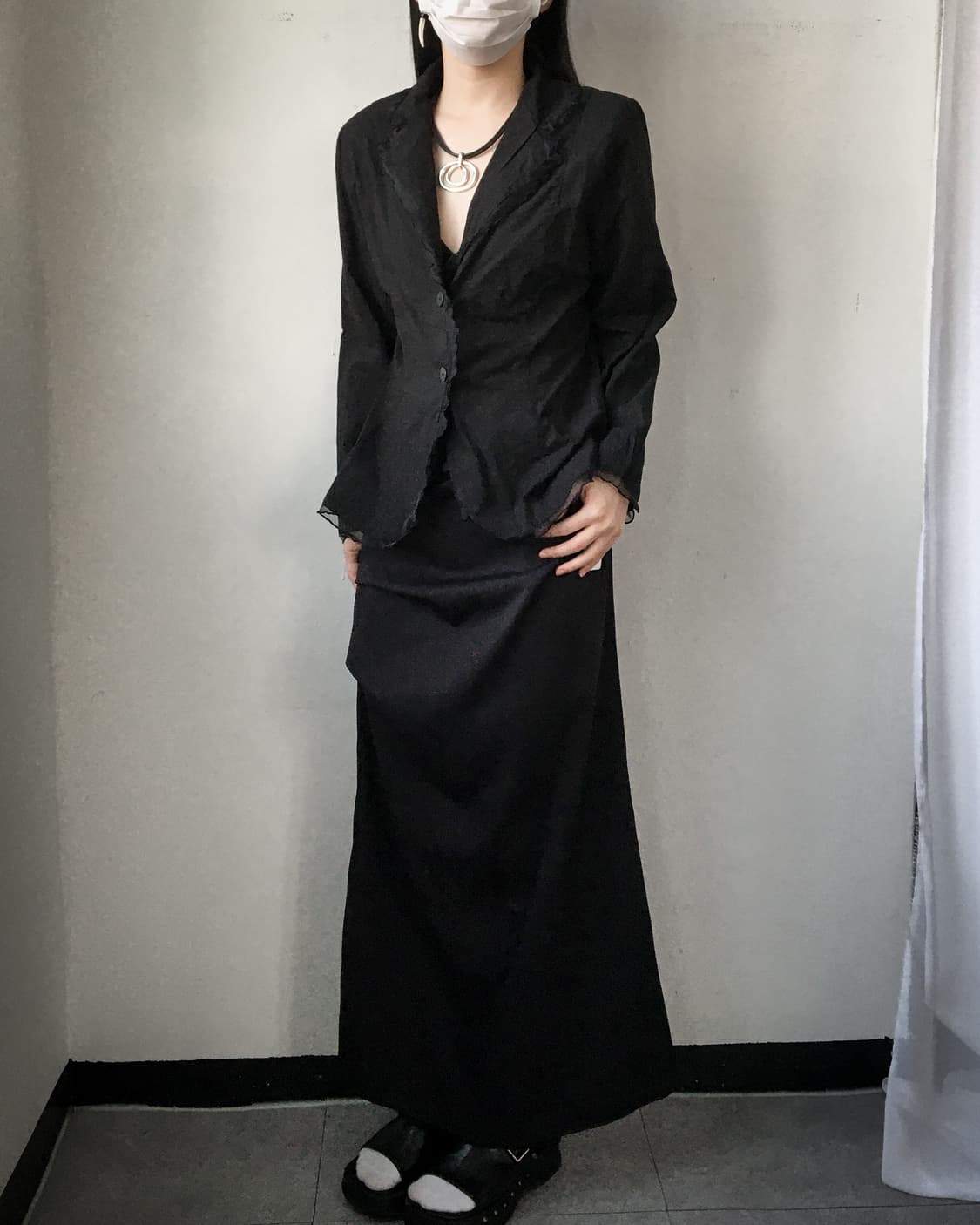 Lace trimming jacket 상품이미지7