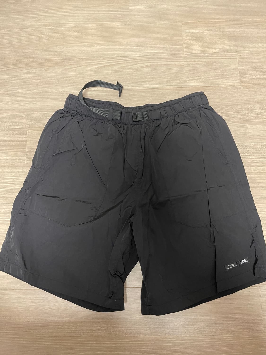 크리틱 퍼티그 쇼츠 블랙 상품이미지2