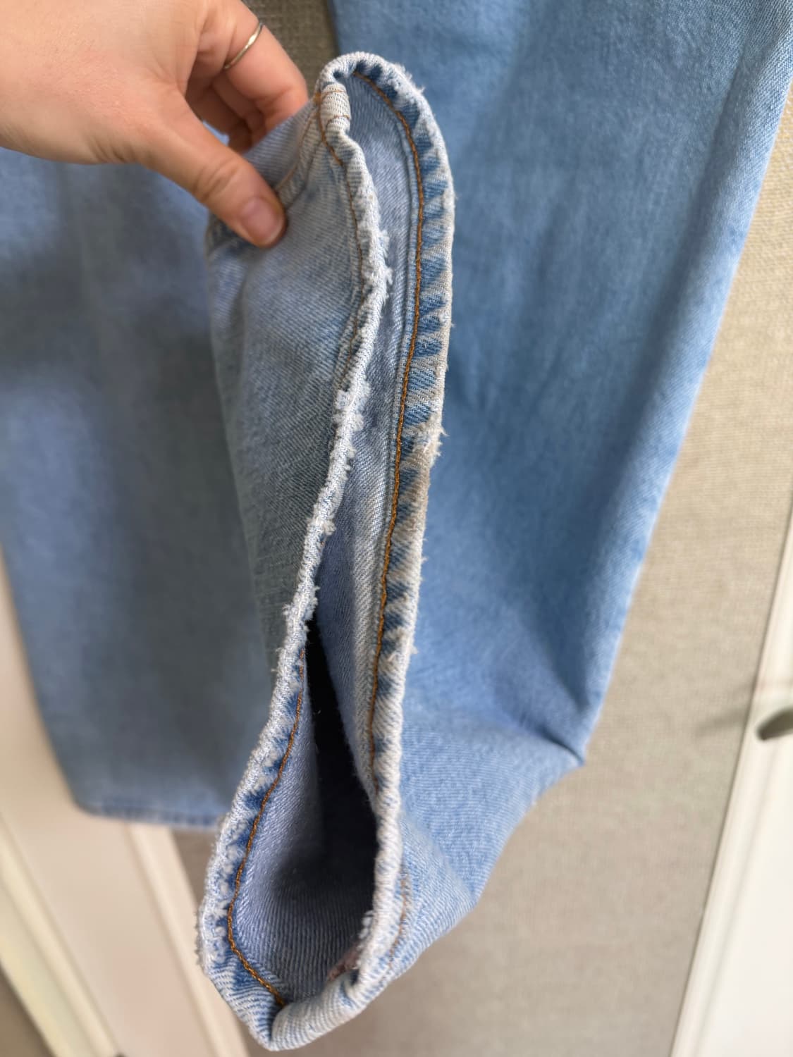 25ss 아크네스튜디오 2021 루즈핏 데님 27 상품이미지5