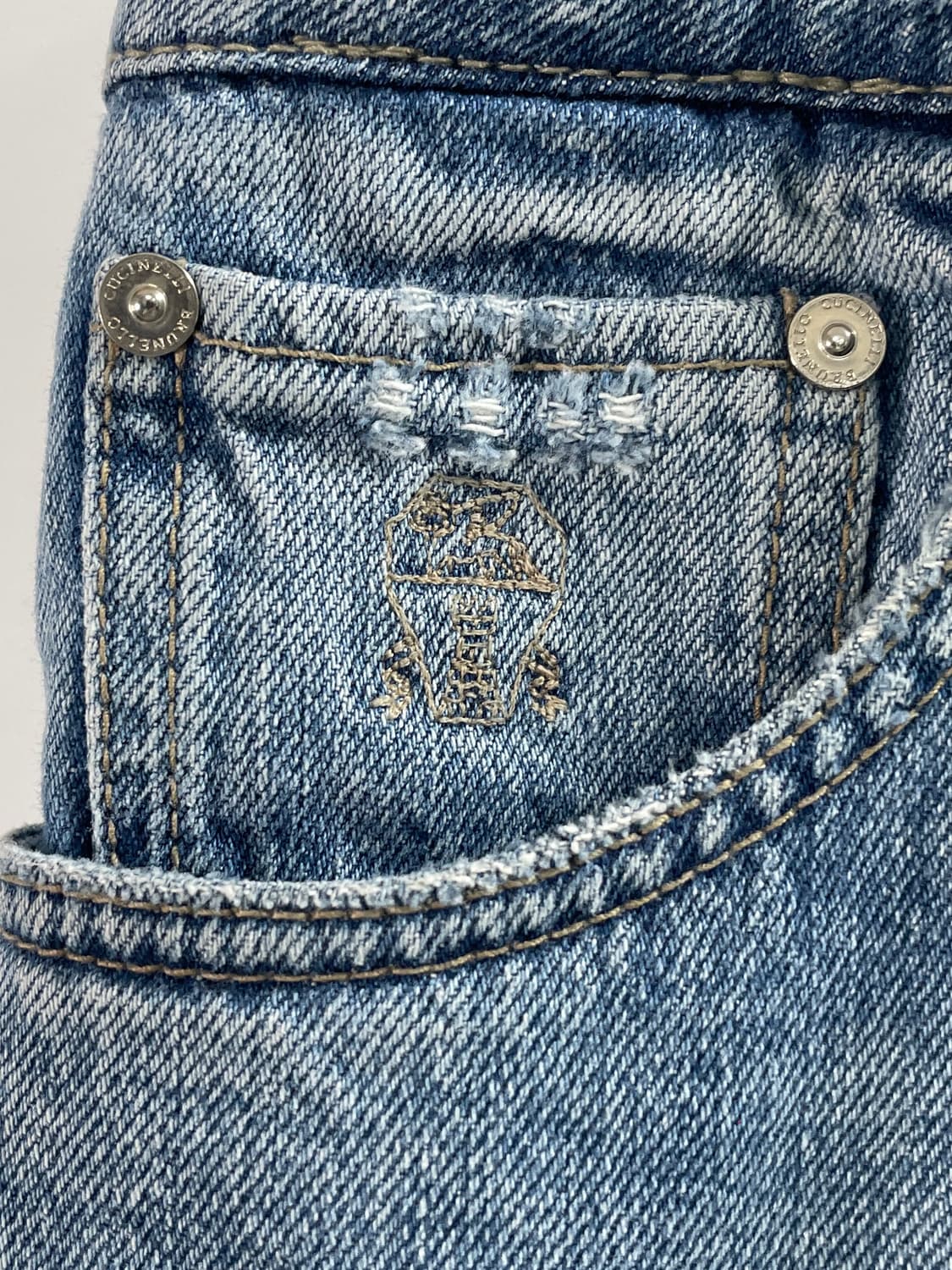 부르넬로 쿠치넬리 루즈핏 데님팬츠 (onp.67) 상품이미지5