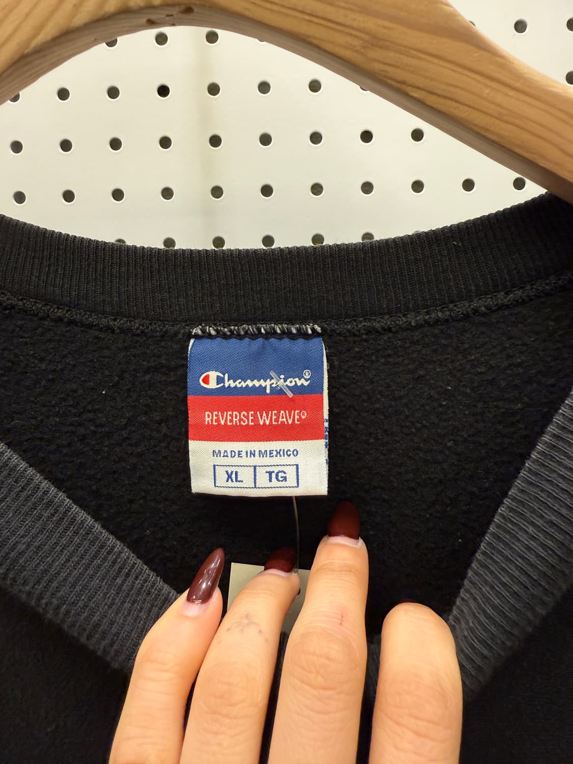 챔피온 리버스위브 스크립트 로고 맨투맨 U1675 상품이미지5